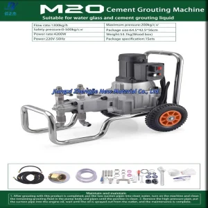 High Efficent Durable M20 Cement Grouting Equipment Injection Machine