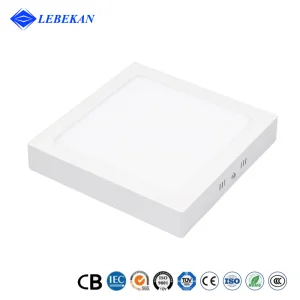 High Quality Surface Down Lighting Square LED Ceiling Lamp 12W 15W 18W 24W Slim Indoor Ceiling Panel Light