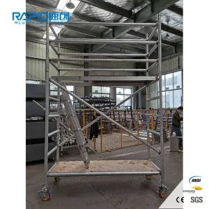 Aluminum Scaffold Scaffolding Working Communication Transmission Power Mobile Tower