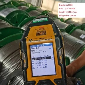 China Duplex Steel 2205 Coiled Tubing Supplier