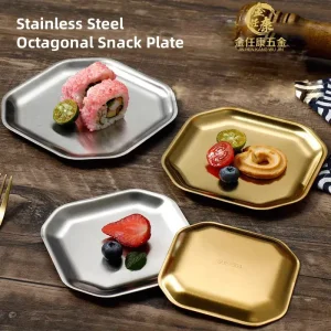 Octagonal Snack Plate