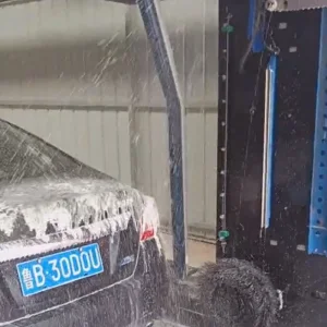 contactless car wash system double arm