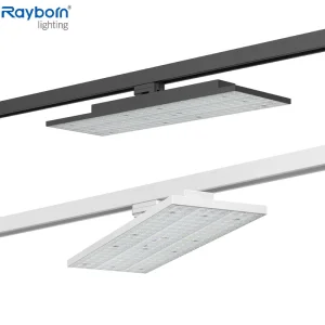 2022 New 40W 50W 70W Dimmable Linear Track Panel Light Indoor Magnetic Commercial LED Track Lighting for Supermarket/Shopping Mall/Restaurant/Showroom/Stores