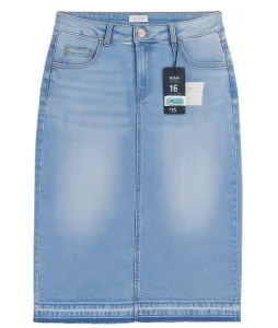 Bangladesh Ladies Denim Skirt Stock lot Factory Surplus Women Jeans Skirt Bulk Export Wholesale Ladies Denim Skirt