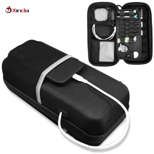 Factory Hard Shell Golf Storage Organizer Shockproof EVA Golf Travel Case with Phone Pouch