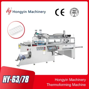 Automatic Plastic Lid Pet Food Tray Container Clamshell Packaging Thermoforming Forming Making Machine