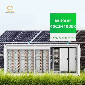 CE Approved Industrial Br Solar Carton and Pallet Containerized Energy Storage System