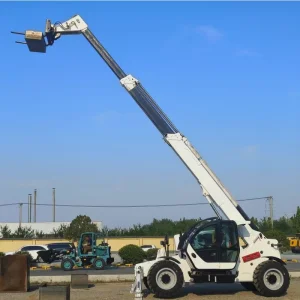 All Terrain Telescopic Handler Forklift with Imported Engine