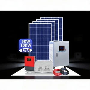 Kit de Painéis Solares para Casa 1kw 2kVA 3kVA 4kVA 5kVA Kits de Luz Solar para a África