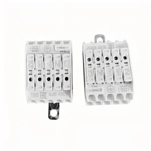 Conector 5 polos sin tornillos