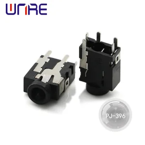 China pj-396 Headphone Socket, Black, 5-pin audio device Manufacturer, Companies