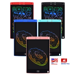 HX Portable 8.5 Inch LCD Drawing Tablet Durable Digital Writing Pads Memo Pads Educational Gift Toy Lcd Writing Tablet for Kid