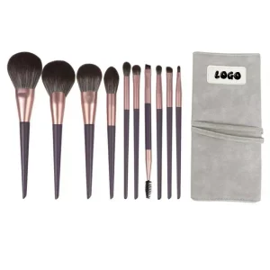 Minimalist Makeup Brush Set for Beginners