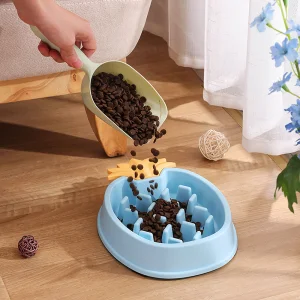 Eco-Friendly PP Plastic Non-Slip Puzzle Bowl