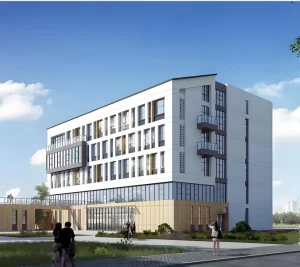 Modern Prefabricated Steel Modular Structures For Apartments Office Buildings Schools Hotels