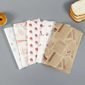 Custom Printed Greaseproof Wrapping Paper