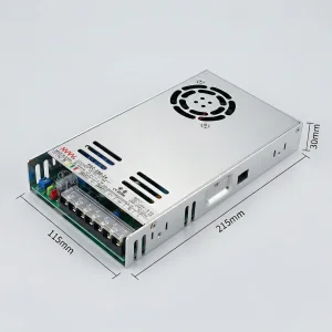 UPS Charging Function PSC-350 13.8V DC 20A Emergency Power Supply Monitored Battery-Backup for Security System