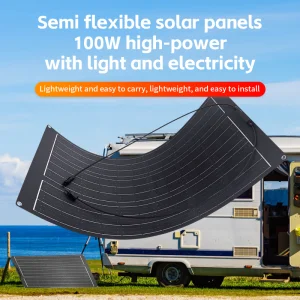 100W Black Solar Panel