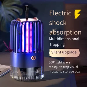 Outdoor Portable Indoor UV Light Flying Insect Trap Electric Mosquito Trap Mosquito Repellent Mosquito Killer Lamp