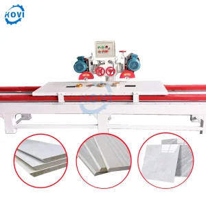 Automatic Stone Marble Tile Cutting Machine Arc Edge Polishing Machine