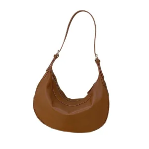 Leather Cross-Body Dumpling Bag