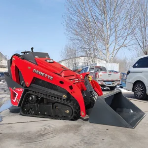 Derette V1000 Original Factory Mini Sliding Loader EPA Euro 5 Diesel Tracked Mini Skid Steer Loader for Sale