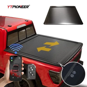 Wholesale Pickup Truck Electric Roller Lid Automatic Retractable Hard Bed Cover Tonneau Cover for Ford F150