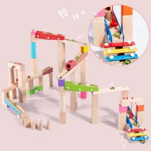 Childrens Ball Track Building Blocks