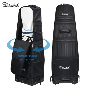 Dbaihuk Foldable Hard-Shell Golf Travel Bag