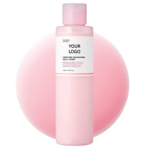 Rose PDRN Pink Peptide Korean Skincare Toner with Niacinamide Soothing Barrier Repair Skin Boosting OEM Private Label Available