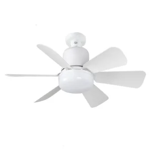 Decorative Ceiling Fan with LED Remote Control Suitable for Bedroom Living Room