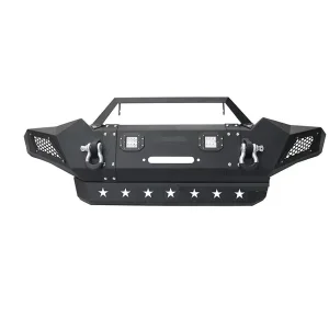 Handas 4X4 Bull Bar Steel Truck Front Bumper Bull Bar Universal for Tacoma Truck Modify Accessories