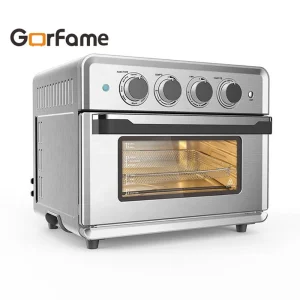 Mechanical Temperature Control Household air Fryer 25L 4-Layer Stainless Steel Electric Air Fryer Oven with Toaster Function