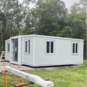 Casa Pronta 2 Quarto Casas Tiny para Viver em Casas Prefabricadas Construídas com Contêineres Casa Expandível