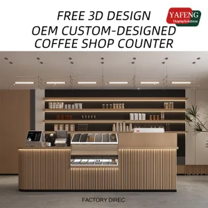 Commercial Coffee Shop Design Solution Custom Cafe Interior Bar Counter Furniture