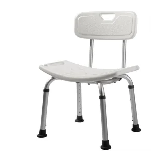 Easy Swivel Shower Stool Adjustable 360 Rotating Bath Seat and Shower Chair for Elderly