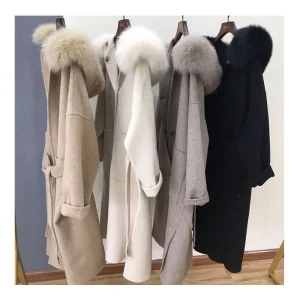 Lambskin Cashmere Coat