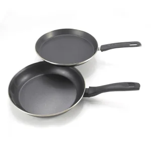 Nonstick All-in-One Breakfast Pan Meal Skillet Induction Compatible Frying Grill Pan