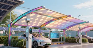 Eco-Friendly Solarflex BIPV Carport Solution for Sustainable Parking