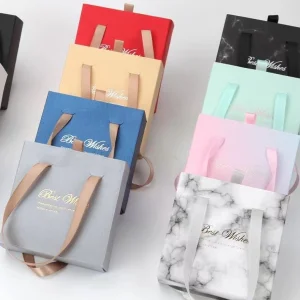 Custom Logo Portable Gift Packaging Box