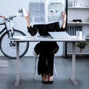 Customized Cheap Easy to Install Electric Adjustable Desk Home Office Furniture Adjustable Office Standing Desk Converter