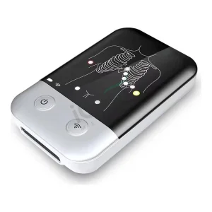 Máquina de ECG Holter portátil y inalámbrica 12