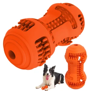 New Style Pet Toys Slow Feeder Bone Shaped Interactive Pet Training Toys Chewing and Molars Toy