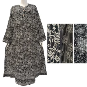 Asymmetrical Evening Abaya Dress