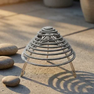 Natural Paper Mosquito Repellent Coil - Safe for Family and Pets