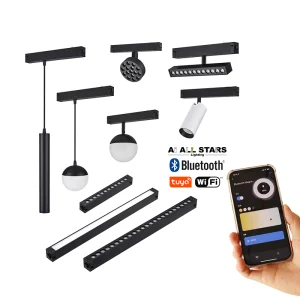 Commercial Magnet Track Lighting System Rail Linear Lamp