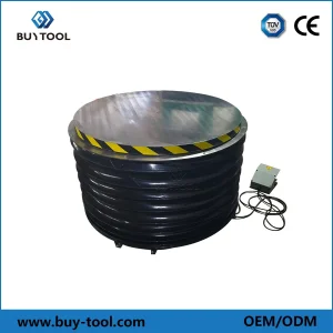 SS304 Stainless Steel Rotary Lift Table with Dust Cover