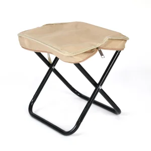 Portable Outdoor Camping Stool Weight Capacity 120KG Foldable