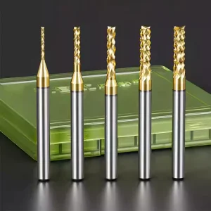 0.5-3.175mm Carbide Fibreglass Router Solid Carbide Corn Teeth End Mill for Pcb Engraving and Cutting