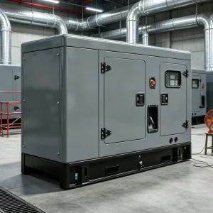مولد ديزل عازل للصوت 20kVA 50Hz 230V للطاقة الاحتياطية لمتجر صغير